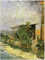 Camino de Montmartre con Girasoles Vincent van Gogh